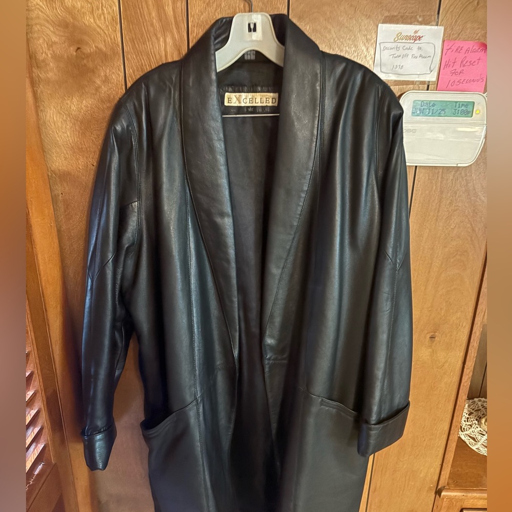 Men's Black Leather Jacket